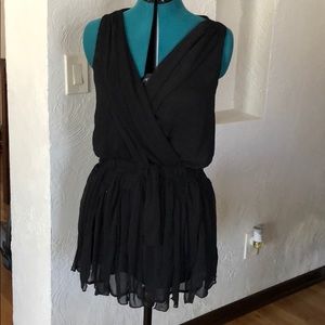 Bar III - sheer black party dress